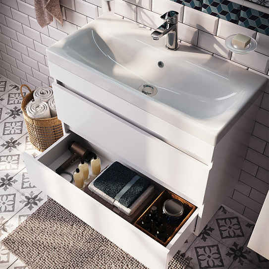 Тумба с раковиной 80 см Iddis Zodiac 80 ZOD8CB0i95K