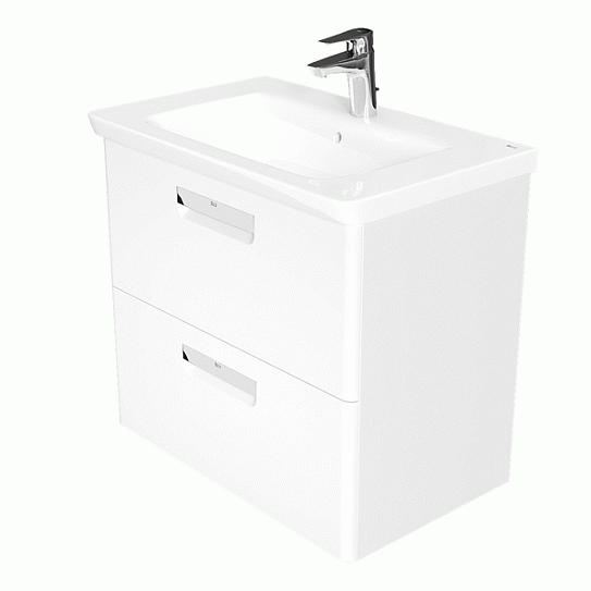 Тумба под раковину Roca The Gap 70 белый матовый ZRU9302733