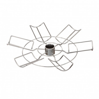 ST490 Полка для бутылок центральная d490мм хром