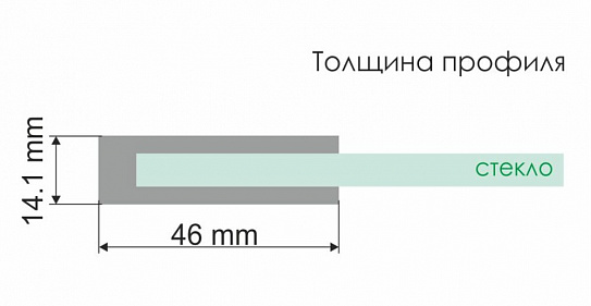 Душевая дверь WasserKRAFT Aller 10H05L
