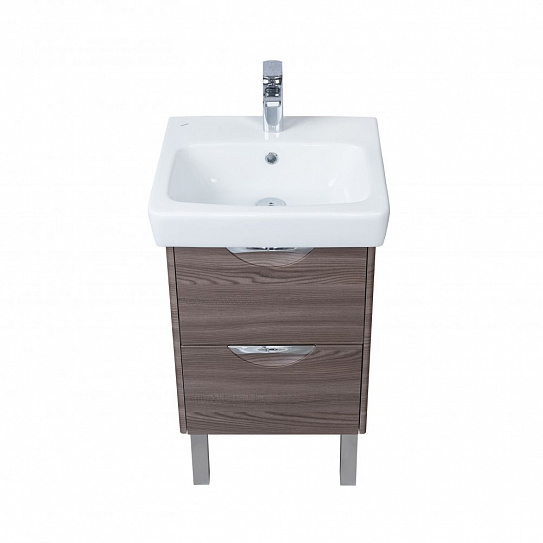 Тумба без раковины Акватон Сильва 60 дуб макиато 1A211801SIW50