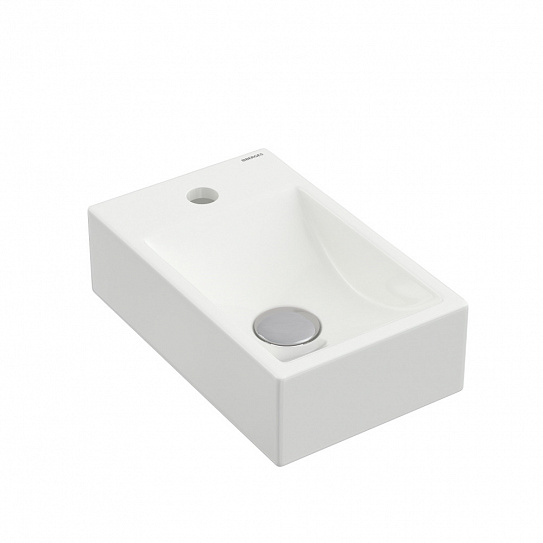 Раковина Berges Small 37х23 см отверстие под смеситель слева 182009