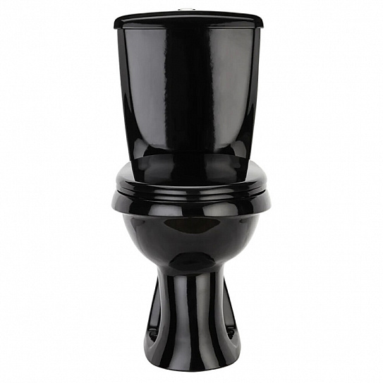 Унитаз-компакт напольный Оскольская керамика Элисса Оптима Стандарт (черный)