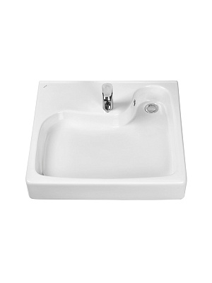 Раковина над стиральной машиной 60х61 Santek Клио 60 1WH501780 (с кронштейнами), керамика