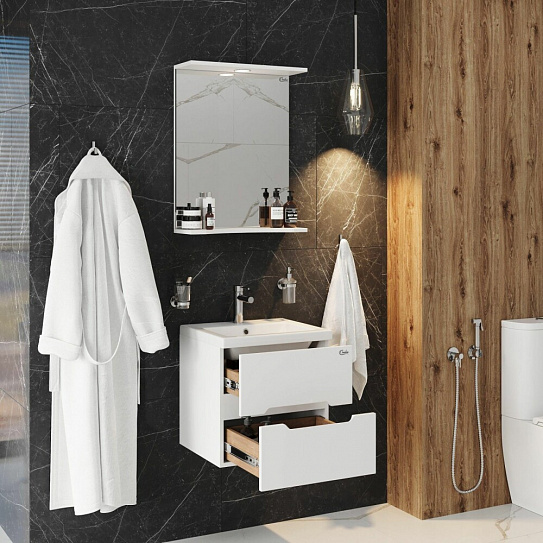 Тумба подвесная АЙЛЕНД 50 Onika 105021 (для умывальника Сomo-50)