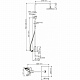 Душевая система со смесителем Wasserkraft Wiese A18401
