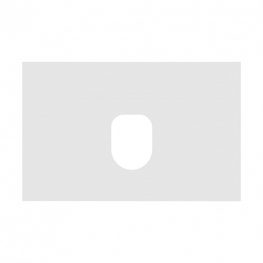 Столешница под раковину Aquaton Либерти 70 белый глянец 1A281203LY010