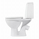 Унитаз безободковый Sanita Марс WC.CC/Mars/2-DM.Rim/WHT.G/S1