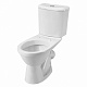 Унитаз-компакт Santek Бореаль 1WH501885 с диагональным выпуском стандарт- 2 режима дюропласт тонкое микролифт