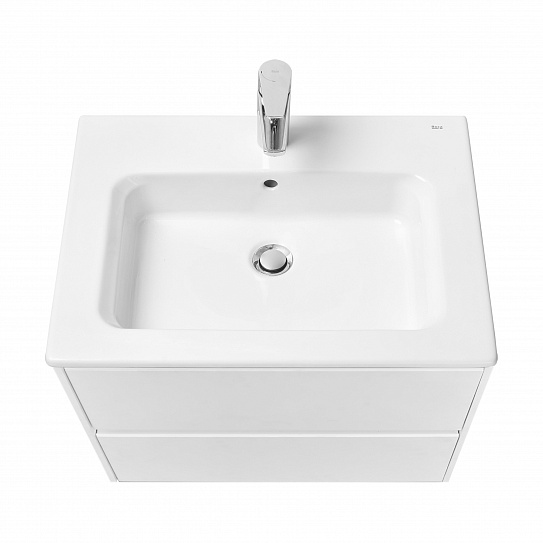 Тумба под раковину Roca Ona 600 белый матовый 2 ящика A857613509