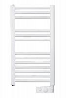 Полотенцесушитель электрический Atlantic 2012 White 300W PLUG белый узкий