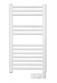 Полотенцесушитель электрический Atlantic 2012 White 300W PLUG белый узкий