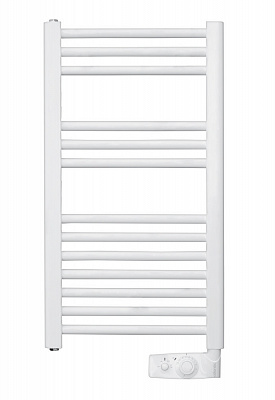 Полотенцесушитель электрический Atlantic 2012 White 300W PLUG белый узкий