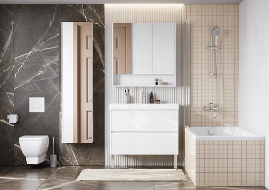 Тумба под раковину AQUATON Сканди 90 1A251901SD010