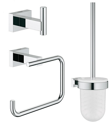 Набор аксессуаров 3 предмета Grohe Essentials Cube