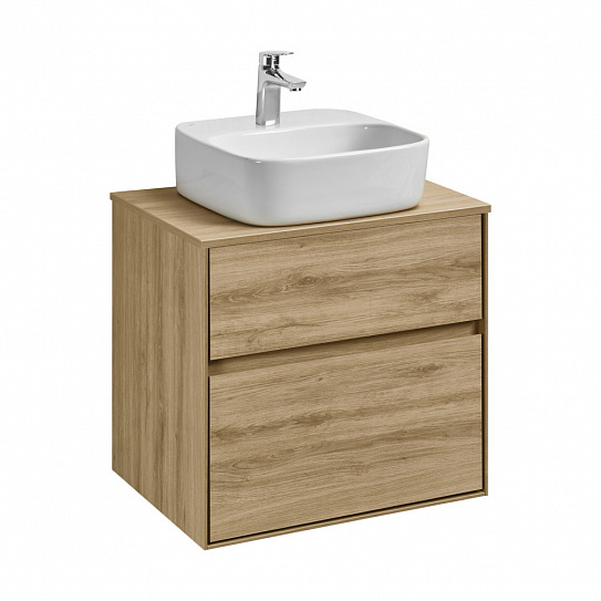 Тумба под раковину Aquaton Либерти 60 дуб эльвезия 1A279401LYC70