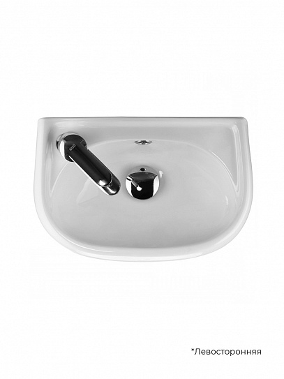 Раковина Santek Бриз 40 отверстие под смеситель слева 1WH110442