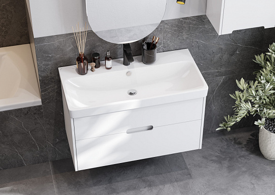 Тумба под раковину AQUATON Оливия 90 1A254401OL010