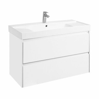 Тумба под раковину Roca Ona модуль 2 ящика 1000 белый матовый, 2 ящика, A857616509