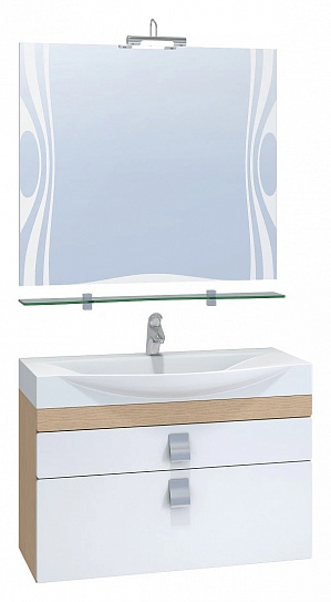 Тумба для раковины подвесная VIGO WAVE 80