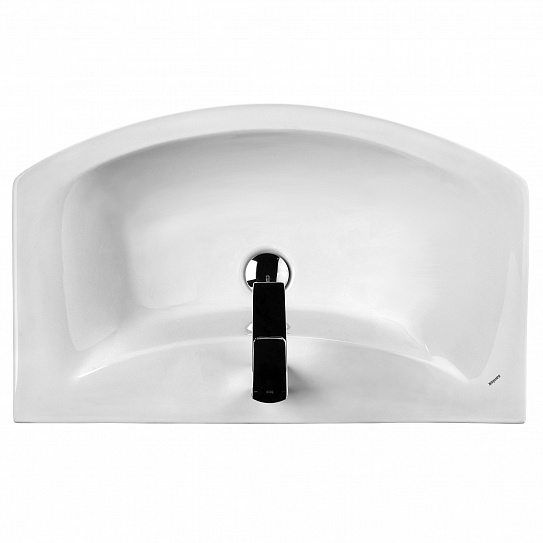 Тумба с раковиной Aquaton Бекка PRO 70 белый, дуб сомерсет 1A208701BAC20