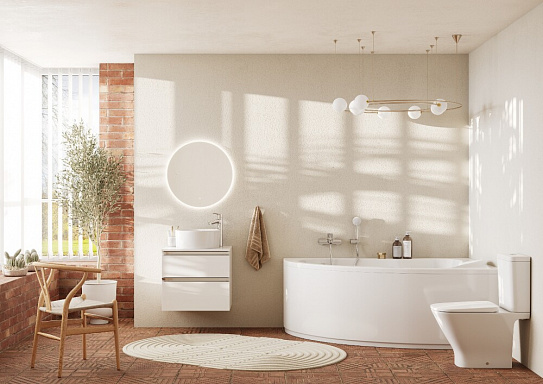 Чаша унитаза Roca The Gap напольная 342477000