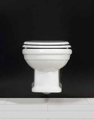 Чаша унитаза подвесного безободкового P-trap Belbagno BOHEME  BB115CH
