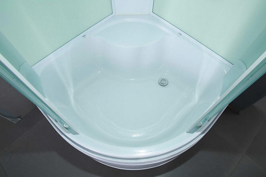 Душевая кабина 80х80 угловая ERLIT ER 3508TP-C3 высокий поддон, четверть круга