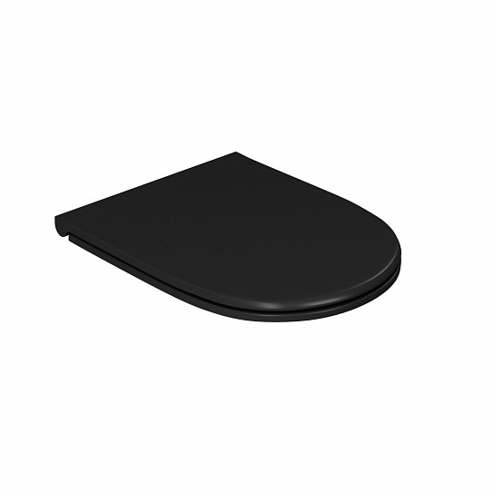 Унитаз подвесной безободковый черный DK Matrix DT1396025