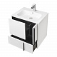 Тумба с раковиной Aquaton Ривьера 60 белый матовый 1A238801RVX20