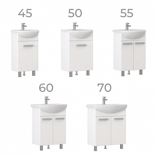 Тумба с раковиной Vigo Hoska 550-2-0