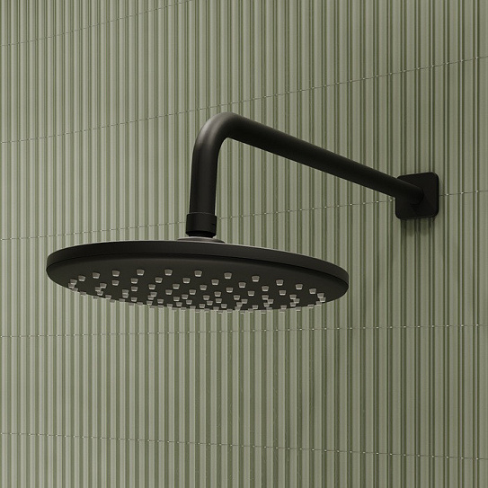 Душевая система скрытого монтажа с тропическим душем Iddis Ray RAYBL03i68