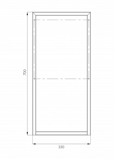 Ножки Aquaton опора высокая 1шт. Лофт Урбан 1A255303LQX70