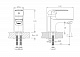 Смеситель для умывальника RUSH Fiji FI1835-11