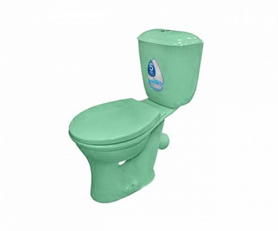 Унитаз-компакт Santeri Виктория салатовый