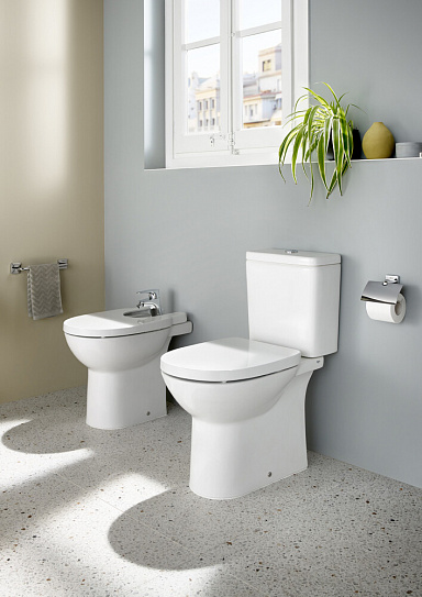 Чаша унитаза Roca Debba Round напольная rimless 34299P00Y (БЕЗ бачка и сиденья)