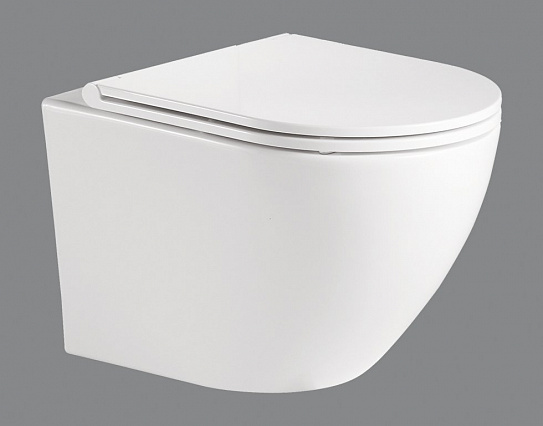 Унитаз подвесной безободковый Cezares SFERA-R BB046CHR