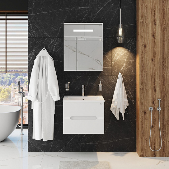 Тумба подвесная АЙЛЕНД 60 Onika 106161 (под раковину 145711)