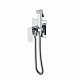 Смеситель гигиенический Boheme Qubic Chrome 477-CR