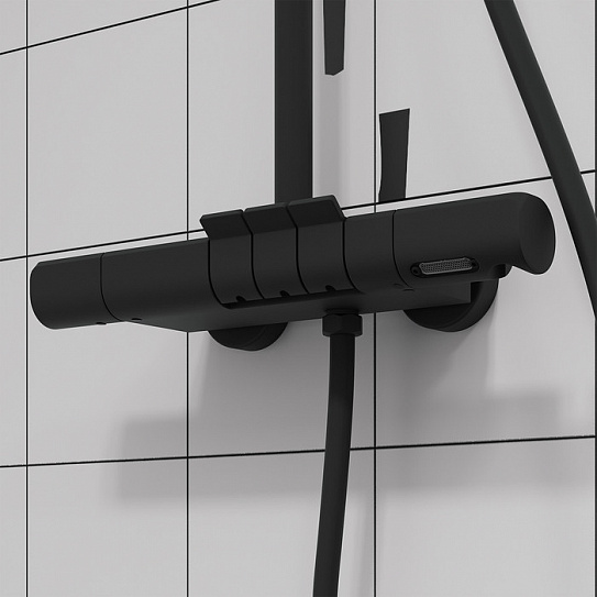 Душевая система с тропическим душем Iddis SpaHome SPHBLTKi06