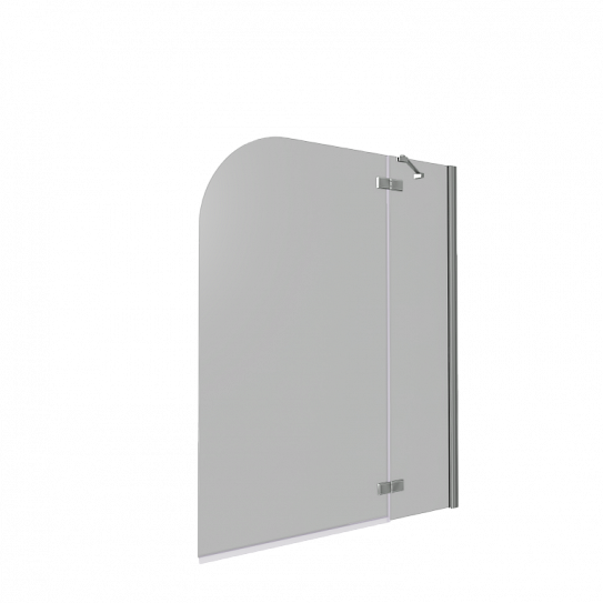 Шторка для борт ванны Bas Screen 2Н-100-C-CH