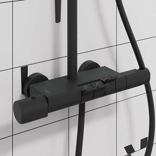 Душевая система с тропическим душем Iddis SpaHome SPHBLTKi06