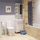 Напольный унитаз безободковый Sanita Марс WC CC Mars2-DM Rim WHTGS1