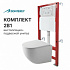 Комплект инсталляция Monterey H509A и подвесной унитаз TR2215R (БЕЗ КЛАВИШИ)