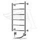 Полотенцесушитель электрический АРГО ФЛОРАН  50-80,  (ТЭН,справа)