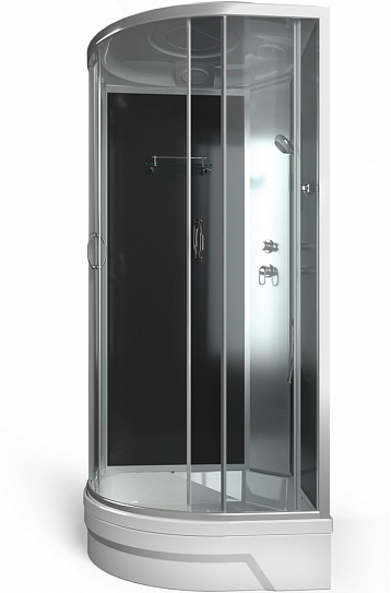 Душевая кабина 90х90 угловая Erlit ER350926-C4-RUS средний поддон, четверть круга