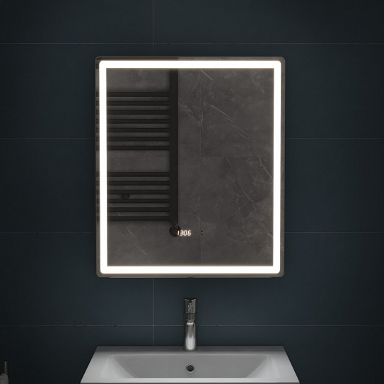 Зеркало в ванную 60х70 VIGO Geometry Luxe 600 на взмах