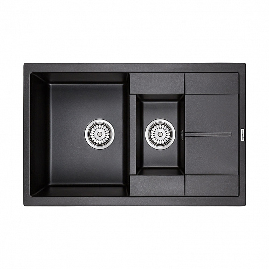 Мойка для кухни кварцевая Paulmark Feste PM237850-BL