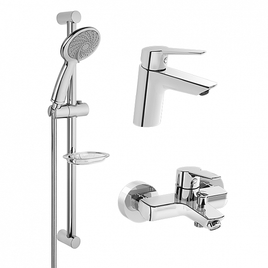 Комплект смесителей 3 в 1 Vitra Solid S A49227EXP