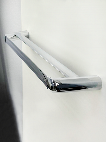 Полотенцедержатель двойной 60см хром VRI Burano HG801115